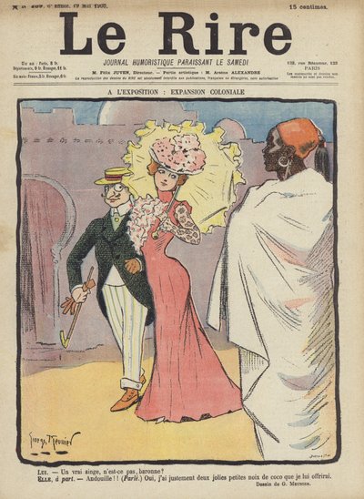Ilustracja do Le Rire autorstwa Georges Meunier