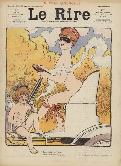 Ilustracja do Le Rire autorstwa Georges Meunier