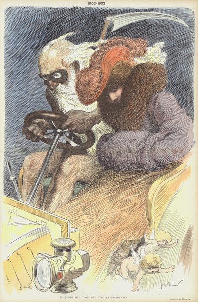 Ilustracja do Le Rire autorstwa Georges Meunier