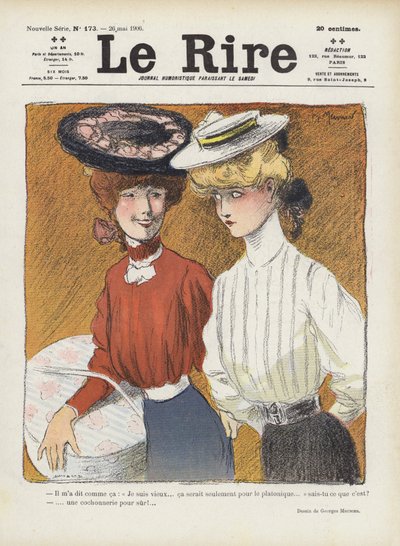 Ilustracja do Le Rire autorstwa Georges Meunier