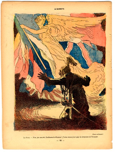 Bagnet, satyryczny w kolorach autorstwa Georges Meunier