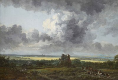 Francuski: Paysage, environs de Chartres autorstwa Georges Michel
