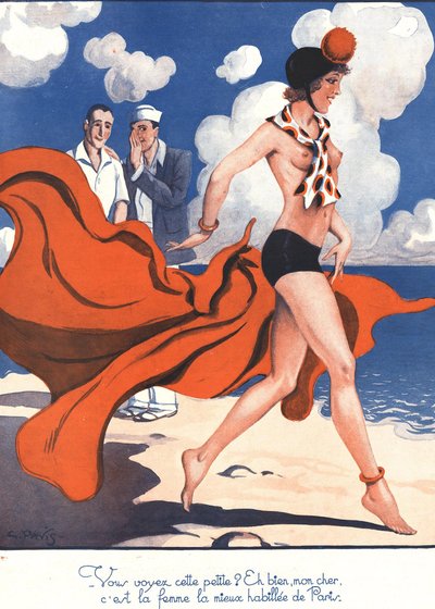 Ilustracja z „Uśmiechu” autorstwa Georges Pavis