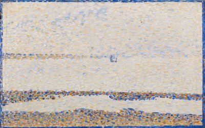 Plaża w Gravelines autorstwa Georges Pierre Seurat