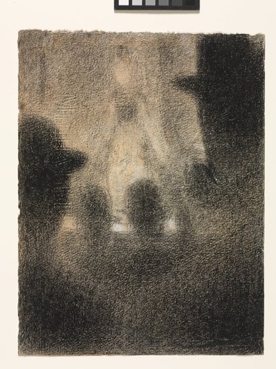 Kawiarnia-koncert, 1887-88 autorstwa Georges Pierre Seurat