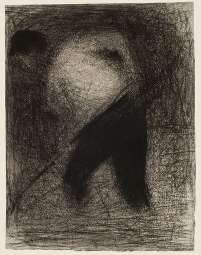 sianokos lub łamacz kamieni; Faneur autorstwa Georges Pierre Seurat