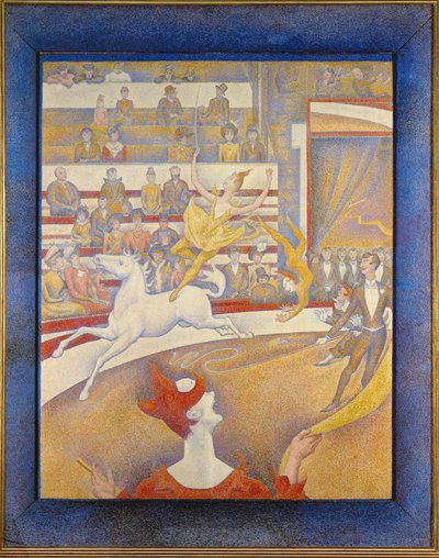 Le Cirque (olej na płótnie) autorstwa Georges Pierre Seurat