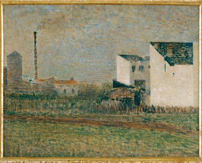 Przedmieścia (obraz na płótnie) autorstwa Georges Pierre Seurat