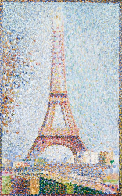 Wieża Eiffla autorstwa Georges Pierre Seurat