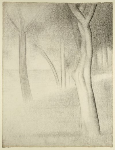 Drzewa autorstwa Georges Pierre Seurat