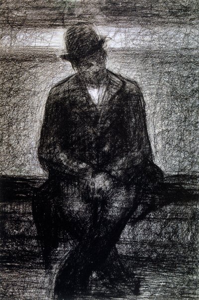 Włóczęga, ok. 1880-1891 autorstwa Georges Pierre Seurat
