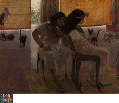 Wiek faraonów autorstwa Georges Rochegrosse