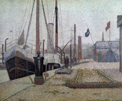 La Maria’, Honfleur autorstwa Georges Seurat