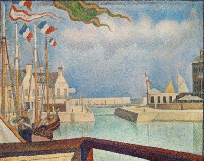 Porteen-Bessin, niedziela autorstwa Georges Seurat
