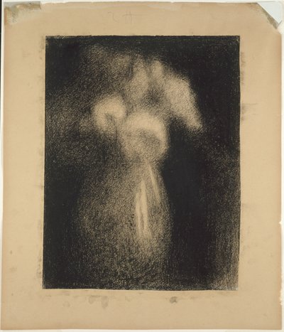 Róże w wazonie autorstwa Georges Seurat