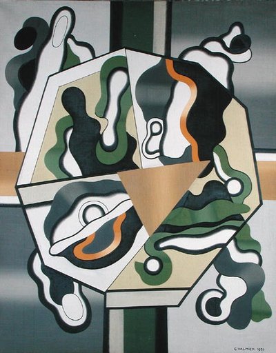 Pięć zmysłów, 1931 autorstwa Georges Valmier
