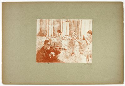 Klasa baletowa autorstwa Georges William Thornley