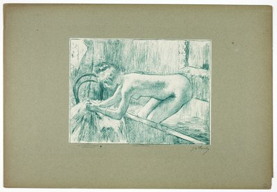 Wyjście z wanny autorstwa Georges William Thornley