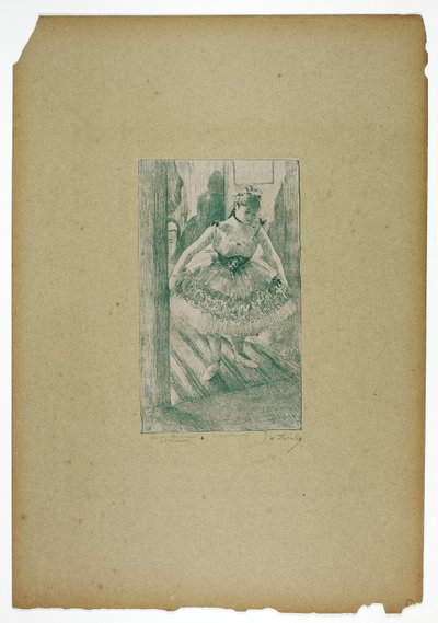 Wejście na scenę autorstwa Georges William Thornley