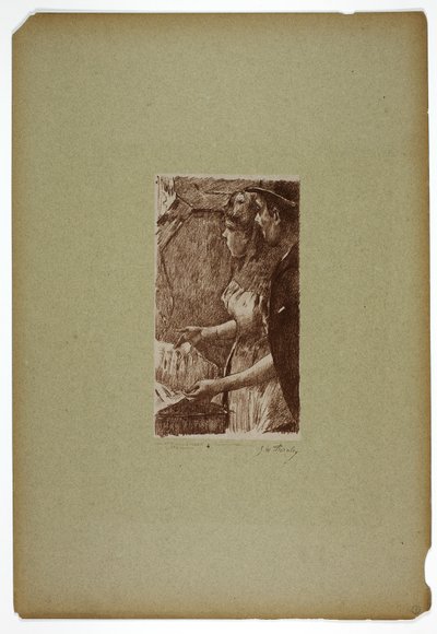 Piosenkarz czeka autorstwa Georges William Thornley