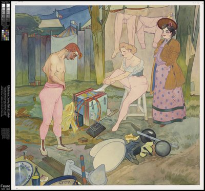 Cyrk Corvi autorstwa Georges de Feure