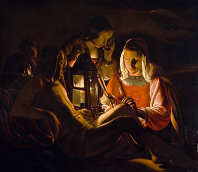Święty Sebastian pielęgnowany przez świętą Irenę autorstwa Georges de La Tour
