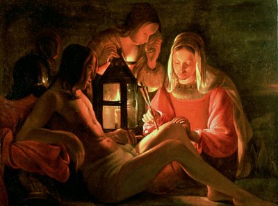 Św. Sebastian pod opieką Świętej Niewiasty autorstwa Georges de La Tour