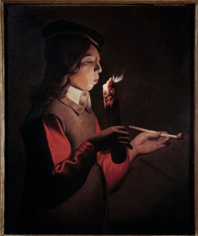 Młody palacz Obraz Georges de La Tour (1593-1652) autorstwa Georges de La Tour