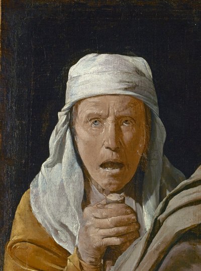 Bójka żebraków, ok. 1625-30 (olej na płótnie) autorstwa Georges de La Tour