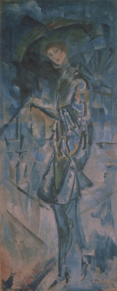 Portret kobiety autorstwa Georgy Bogdanovich Yakulov