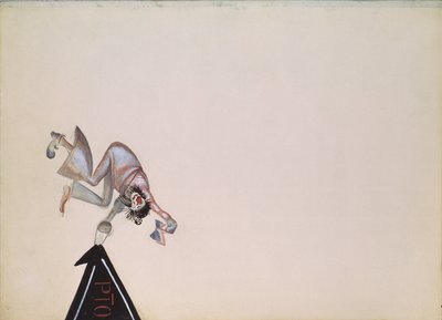 Scenografia do operetki Girofle-Giroflia Ch. Lecocq, 1922 autorstwa Georgy Bogdanovich Yakulov