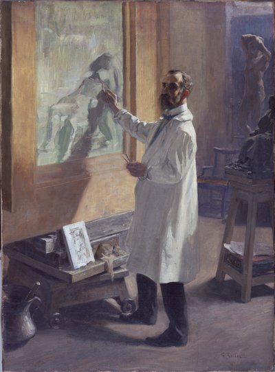 Sir William Goscombe John autorstwa Georgios Roilos