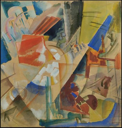 Kompozycja konstruktywna, 1919. autorstwa Georgy Alexandrovich Echeistov