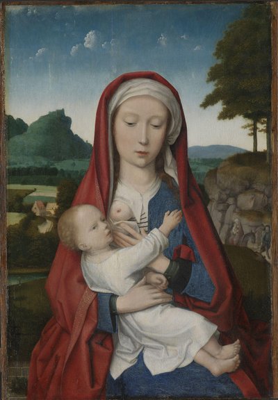 Madonna z Dzieciątkiem, ok. 1510-20 (olej na desce) autorstwa Gerard (attr. to) David