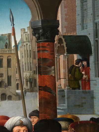 Szczegóły wyroku Kambyzesa autorstwa Gerard David