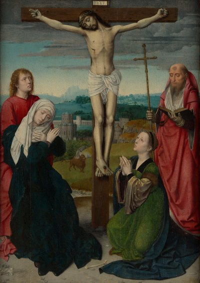 Ukrzyżowanie, ca. 1495. autorstwa Gerard David