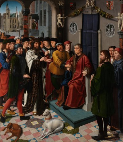 Sąd Kambyzesa autorstwa Gerard David