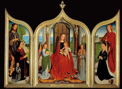 Tryptyk rodziny Sedano - Tryptyk rodziny Sedano ... autorstwa Gerard David