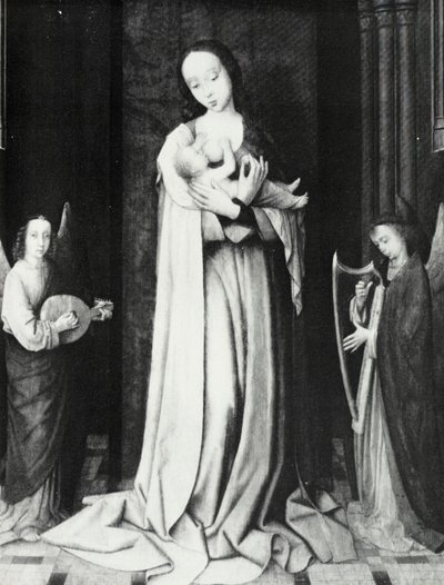 Dziewica w absydzie autorstwa Gerard David