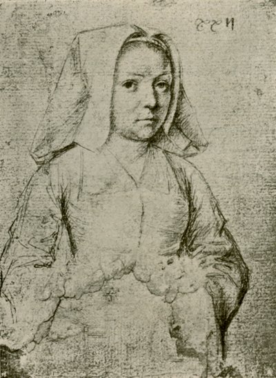 Młoda kobieta, koniec XV-początek XVI wieku, 1908. autorstwa Gerard David