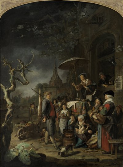 Znachor, 1652 autorstwa Gerrit Dou