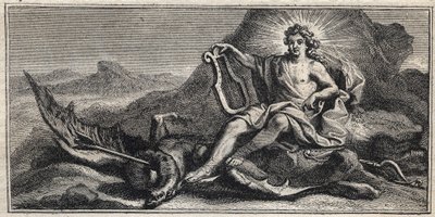 Apollo zabija Hydrę - Apollo terrassant l