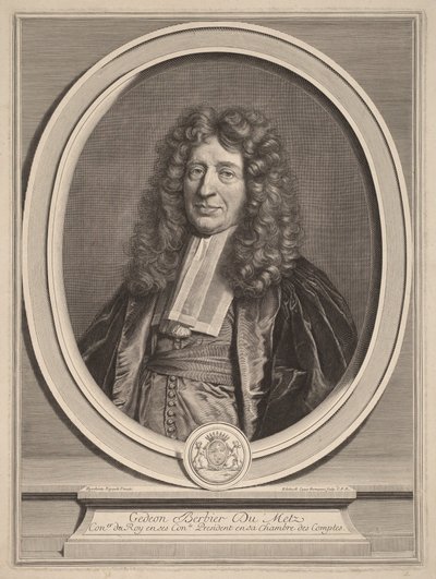 Gedeon Berbier-Du Metz autorstwa Gérard Edelinck