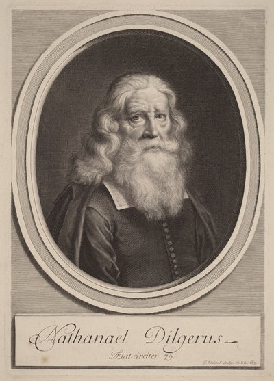 Nathanael Dilgerus autorstwa Gérard Edelinck