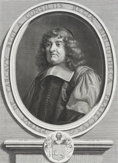 Pierre de Carcavy autorstwa Gérard Edelinck