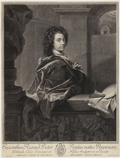 Portret Tycjana autorstwa Gérard Edelinck
