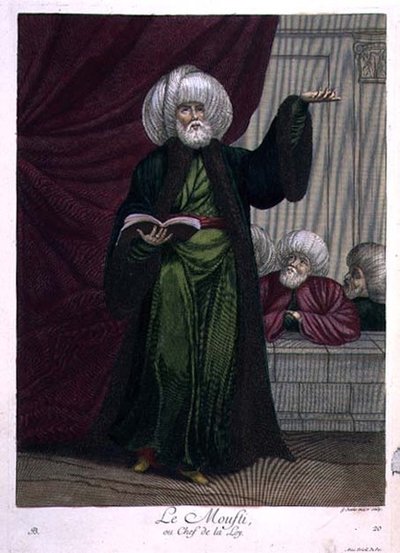 Muftijus, arba teisės magistras autorstwa Gerard Jean Baptiste Scotin