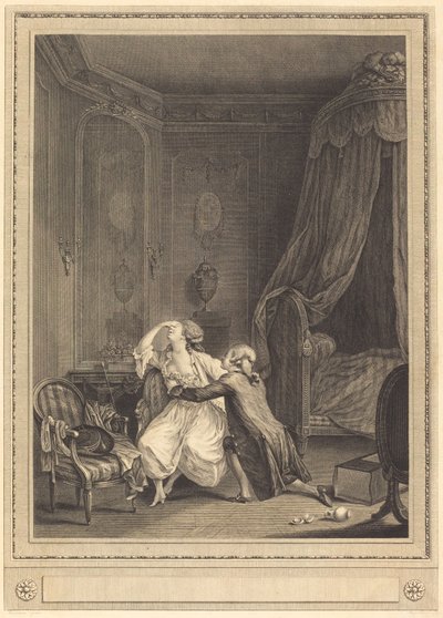 Późna pokuta autorstwa Gerard Rene Le Vilain after Nicolas Lavreince