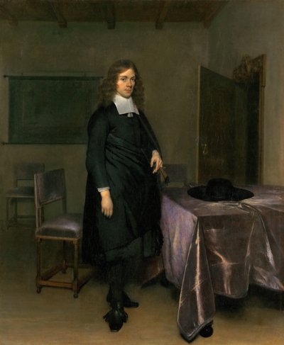 Portret mężczyzny autorstwa Gerard Ter Borch the Younger