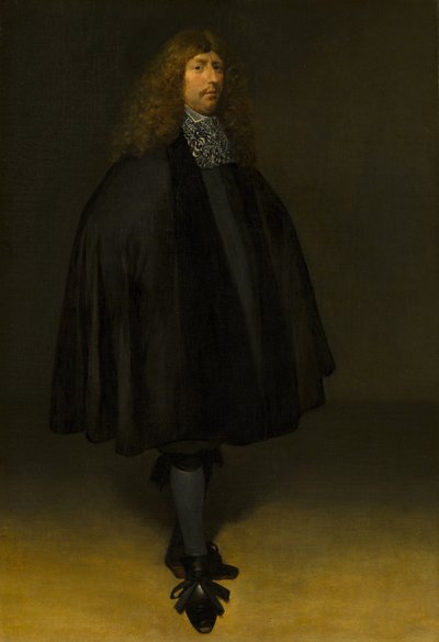 Autoportret, ok. 1668 r. autorstwa Gerard Ter Borch the Younger